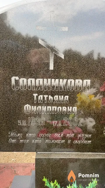 Соляникова Татьяна Филипповна