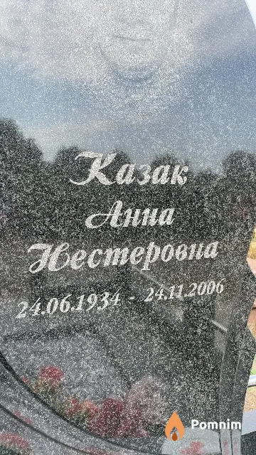 Казак Анна Нестеровна