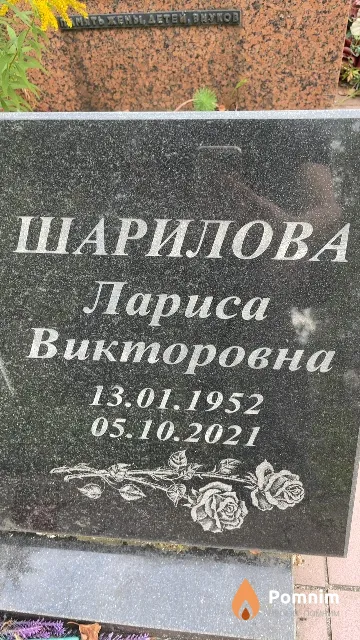 Шарилова Лариса Викторовна