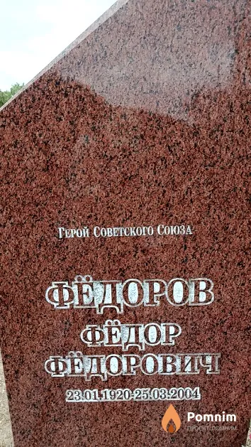 Фёдоров Фёдор Фёдорович