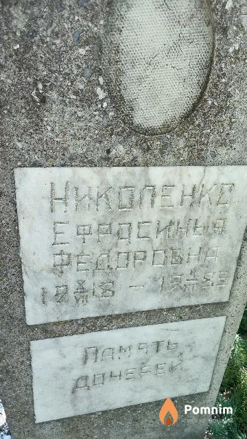 Николенко Ефросинья Федоровна