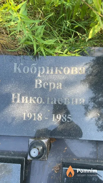Кобрикова Bepa Николаевна