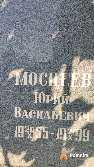 Мосцеев Юрий Васильевич