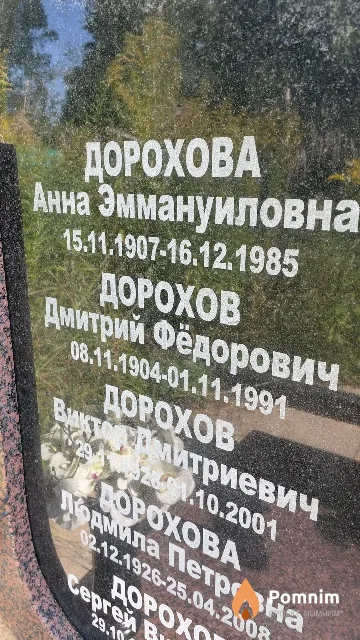 Дорохов Дмитрий Фёдорович