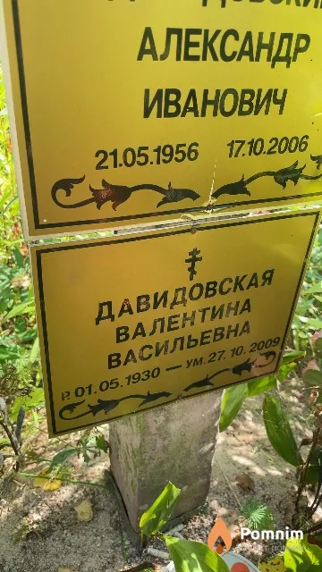 Давидовская Валентина Васильевна