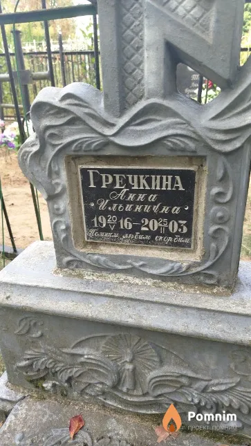 Гречкина Анна Ильинична