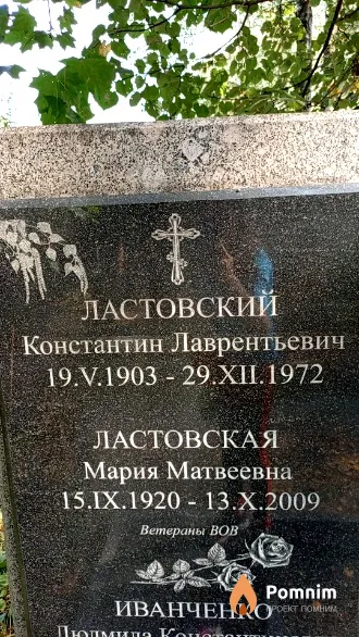 Ластовская Мария Матвеевна
