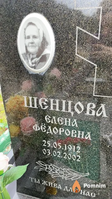 Шенцова Елена Фёдоровна