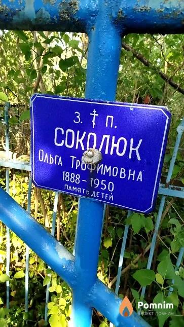 Соколюк Ольга Трофимовна