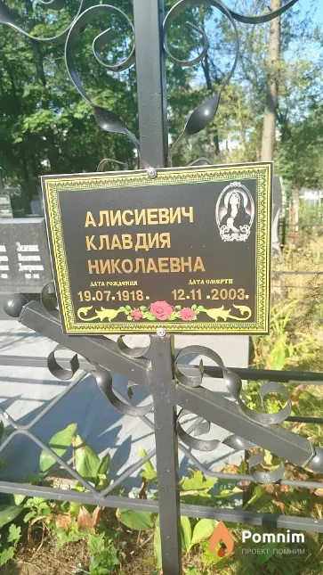 Алисиевич Клавдия Николаевна
