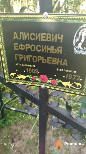 Алисиевич Ефросинья Григорьевна