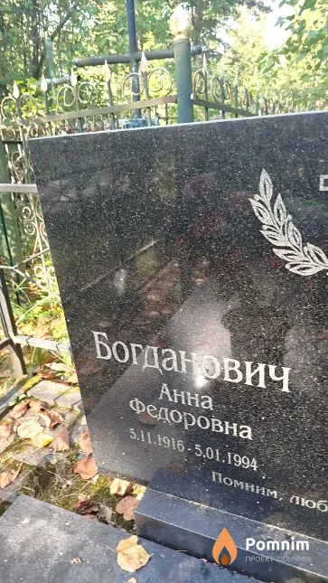 Богданович Анна Фёдоровна