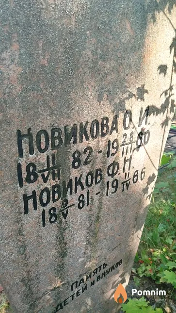 Новикова О. И.
