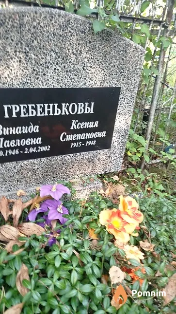 Гребеньковы Ксения Степановна