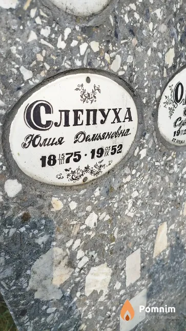Слепуха Юлия Демьяновна