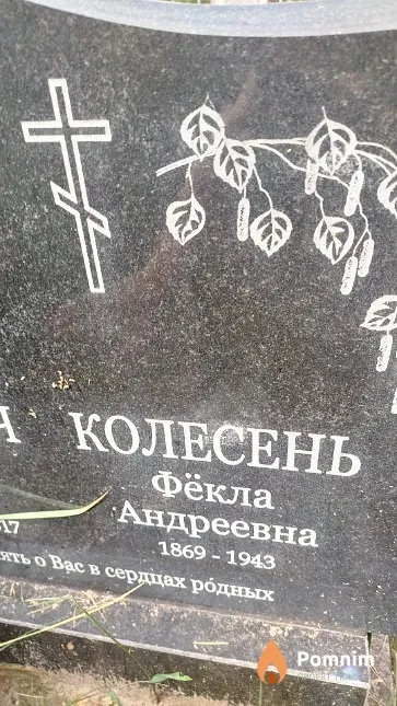 Колесень Фёкла Андреевна