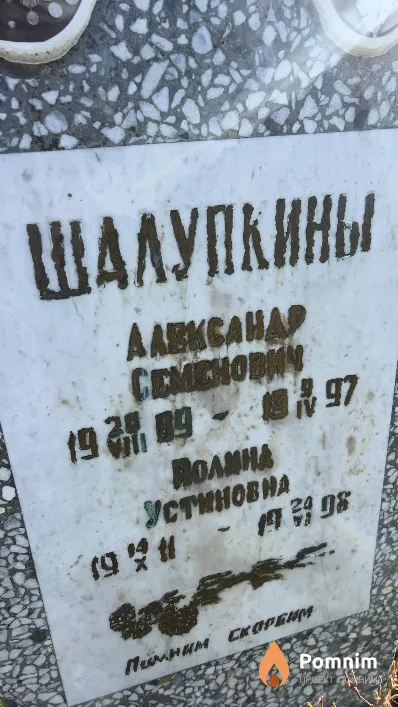 Шалупкина Полина Устиновна