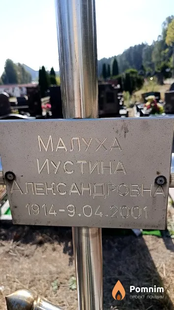 Малуха Иустина Александровна
