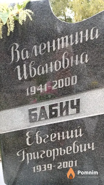 Бабич Евгений Григорьевич