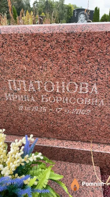 Платонова Ирина Борисовна