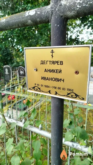 Дегтярев Аникей Иванович