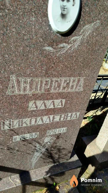 Андреева Αлла Николаевна