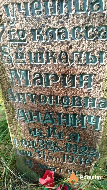 Ананич Мария Aнтоновна