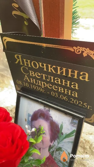 Яночкина Светлана Андреевна