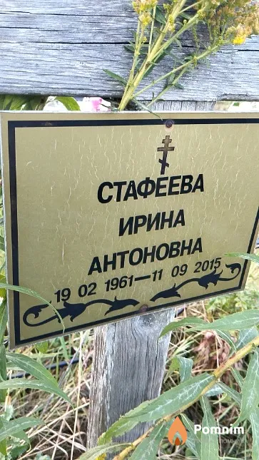Стафеева Ирина Антоновна