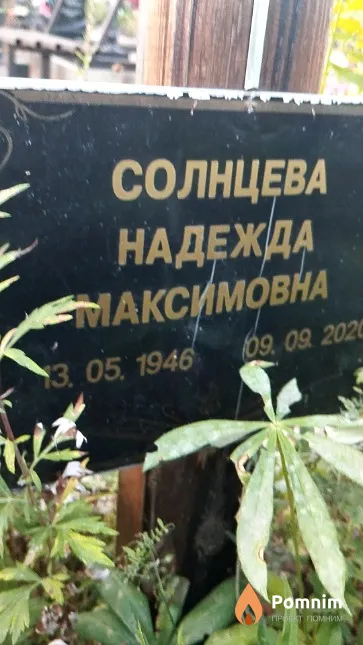 Солнцева Надежда Максимовна