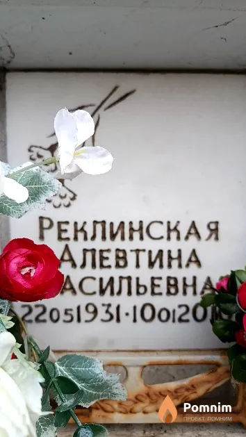 Реклинская Алевтина Васильевна