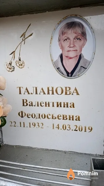 Таланова Валентина Феодосьевна