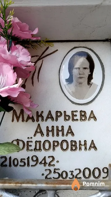 Макарьева Aнна Фёдоровна