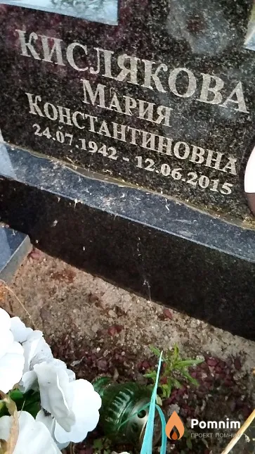 Кислякова Мария Константиновна