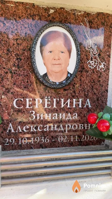 Серёгина Зинаида Александровна
