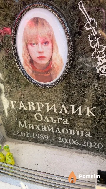 Гаврилик Ольга Михайловна