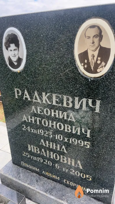 Радкевич Анна Ивановна