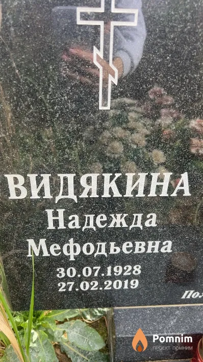 Видякина Надежда Мефодьевна