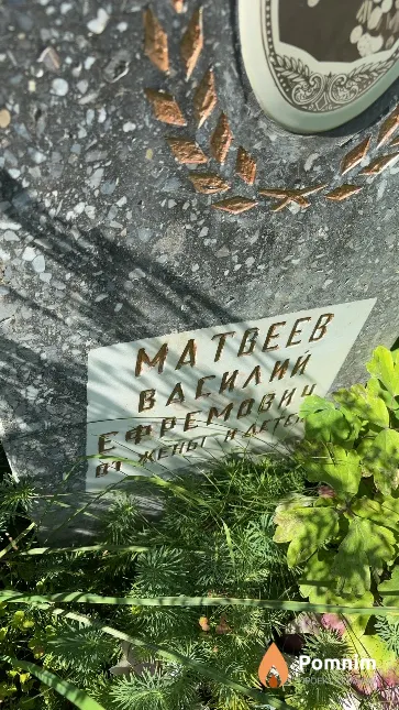 Матвеев Василий Ефремович