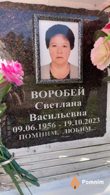 Воробей Светлана Васильевна