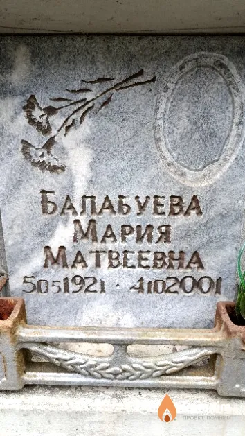 Балабуева Мария Матвеевна