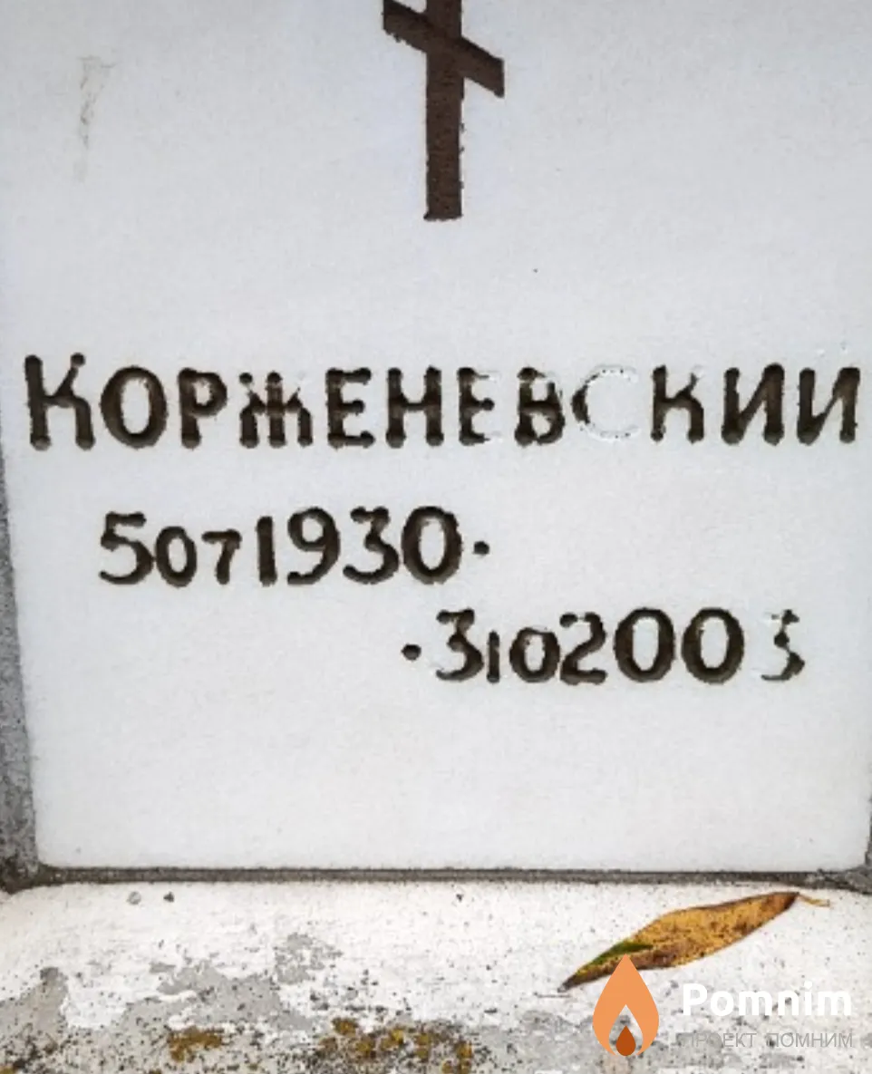 Корженевский Ю. А.