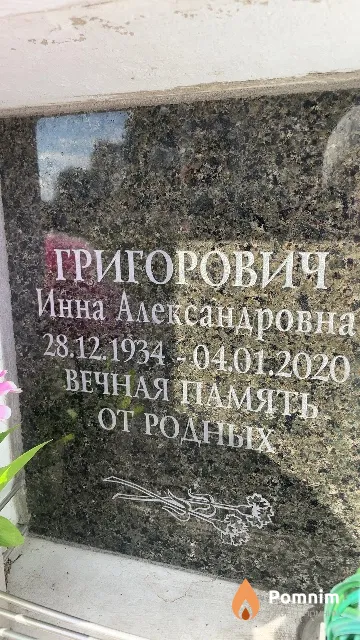 Григорович Инна Александровна