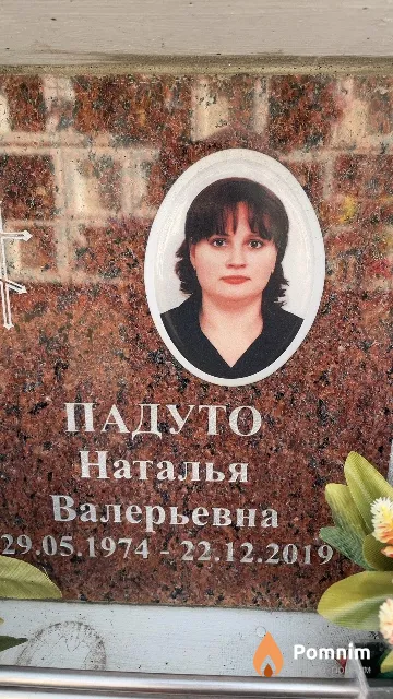 Падуто Наталья Валерьевна