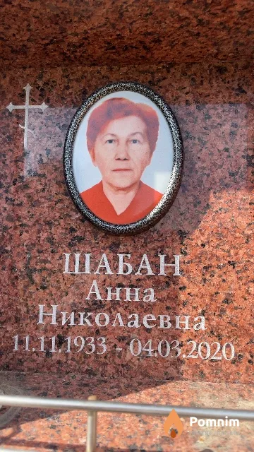 Шабан Анна Николаевна