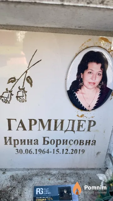 Гармидер Ирина Борисовна
