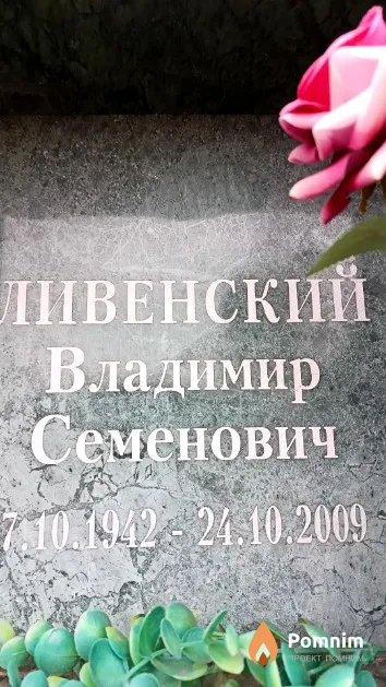Ливенский Владимир Семенович