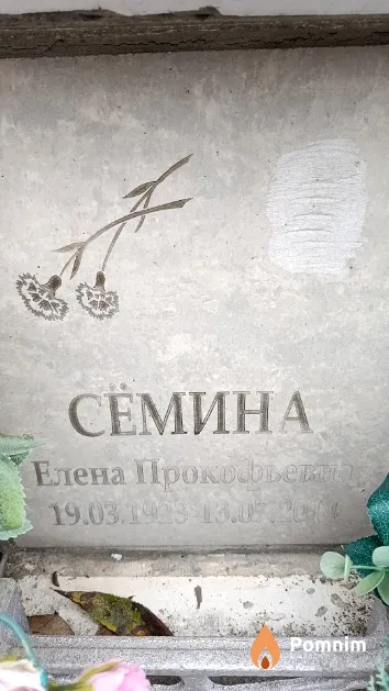 Сёмина Елена Прокофьевна