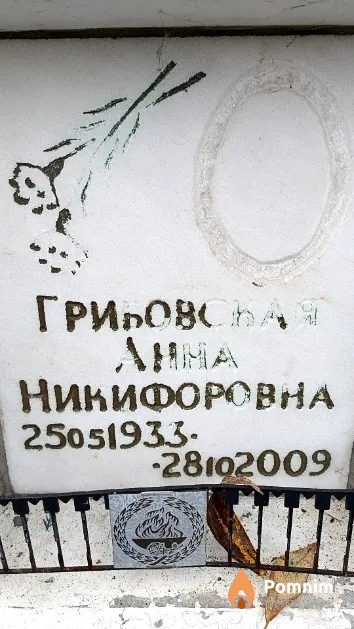 Грибовская Анна Никифоровна
