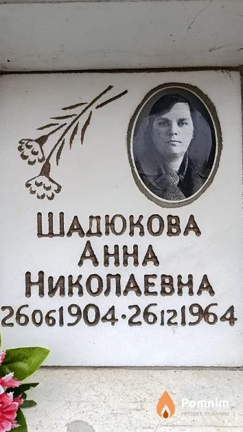 Шадюкова Анна Николаевна
